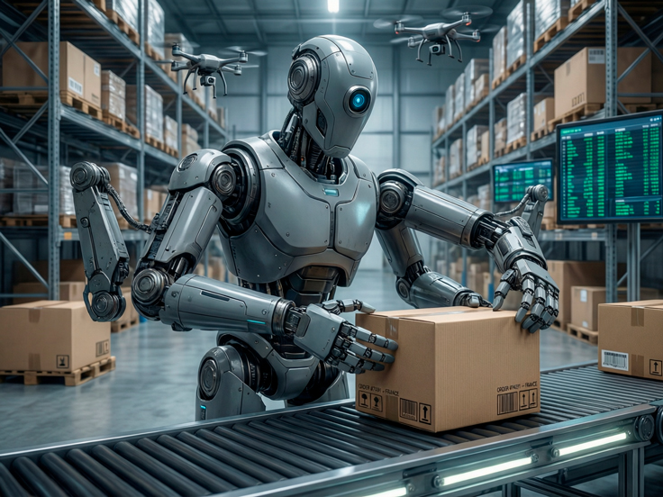 Эволюция роботов-гуманоидов в логистике: от антропоморфов к «супергуманоидам»