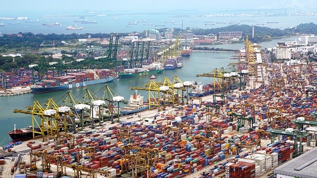 Морские цепи поставок Изображение Морские цепи поставок